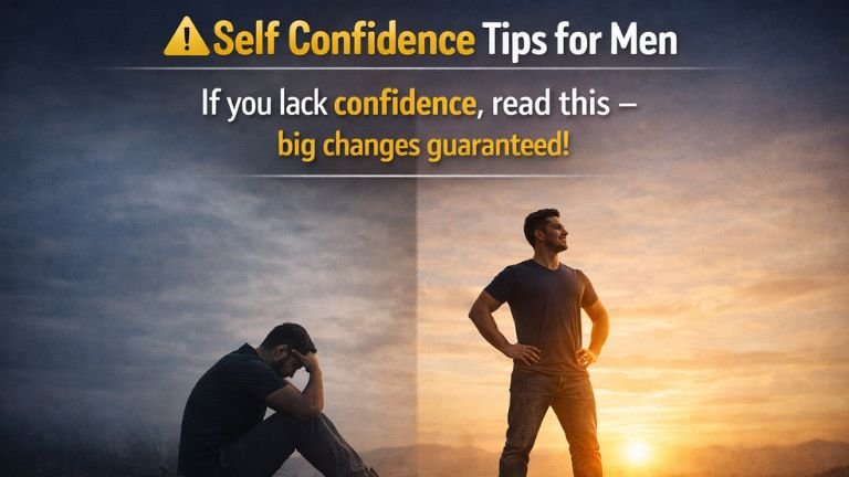 Self Confidence Tips for Men