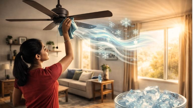 AC ಬೇಡ ಫ್ಯಾನ್ ನಲ್ಲೇ ತಂಪು ಗಾಳಿ ಪಡೆಯಲು ಈ ಸ್ಮಾರ್ಟ್ ಟ್ರಿಕ್ಸ್ ಯೂಸ್ ಮಾಡಿ